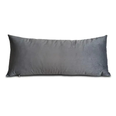 housse coussin houndstooth orange gris noir décoration intérieure contemporaine 30x70cm 35x90cm polyester opaque