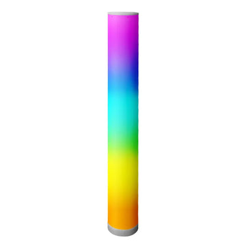 lampe cylindrique multicolore gradient moderne led télécommande sans ombre portable