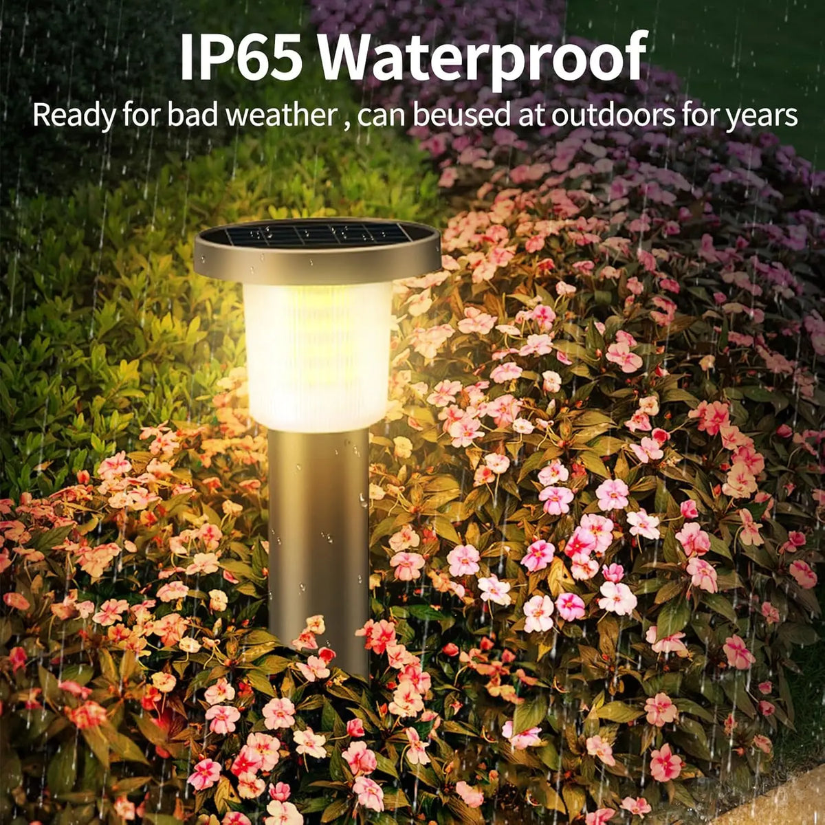 lampes solaires autonomes led ip65 moderne noires protection ip65 abs