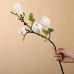 bouquet fleurs artificielles tulipe violet rose vert décoration maison mariage anniversaire baby shower pendaison