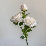 bouquet roses artificielles fleurs soie décoratives mariage anniversaire intérieur decoration