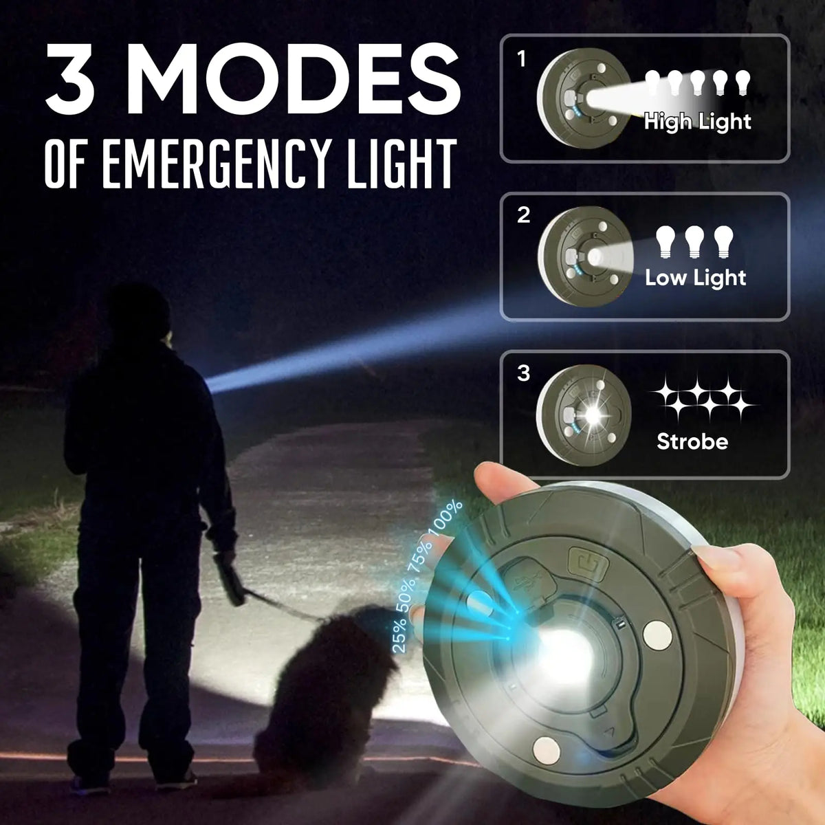 guirlande lumineuse camping rechargeable led flexible modes éclairage portable extérieur rustique moderne