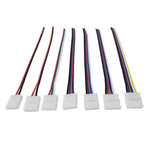 ruban led broches 10 pieces noir blanc rouge vert bleu adhésif 8mm 10mm moderne
