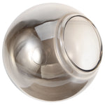 abat jour boule verre transparent moderne salle manger chambre salon
