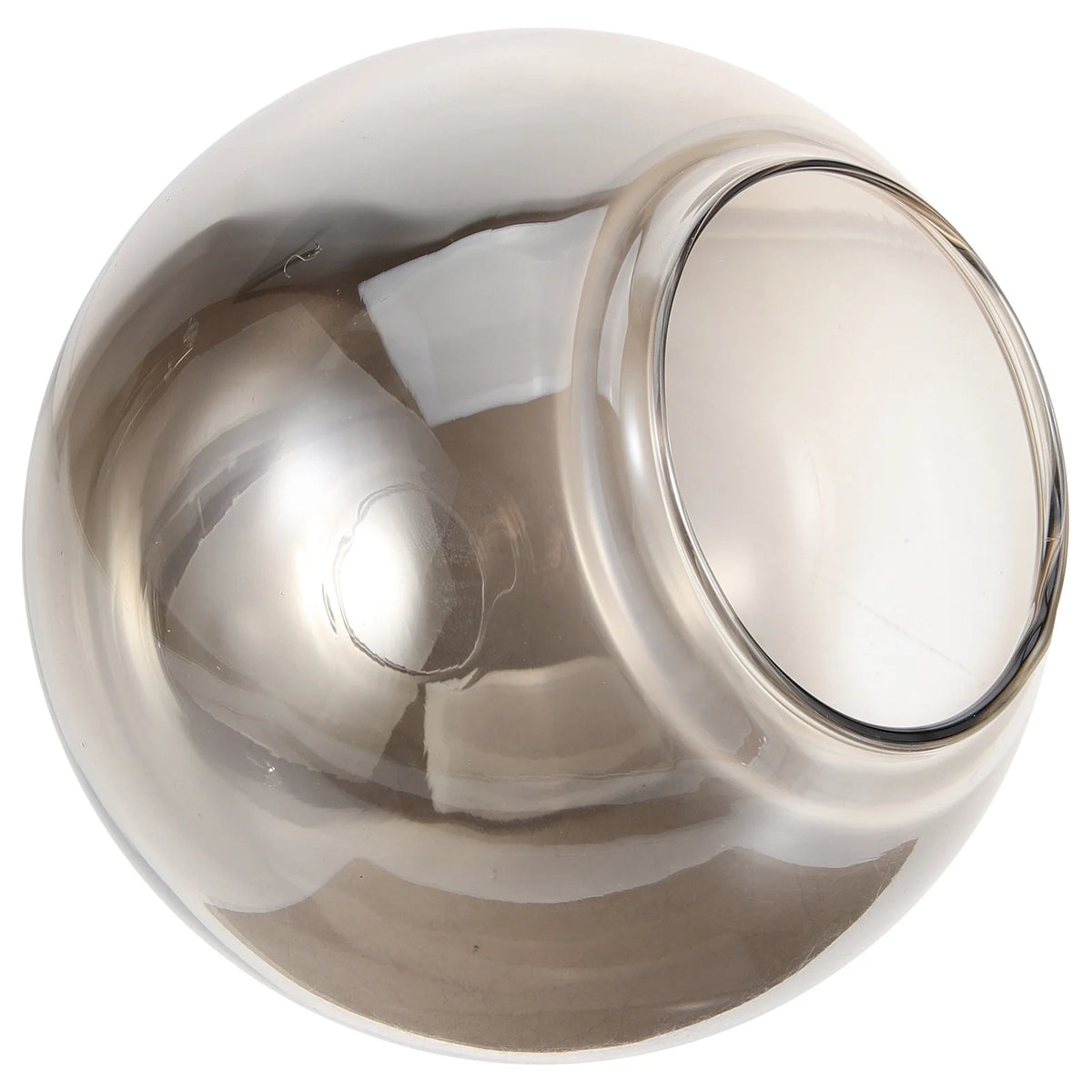 abat jour boule verre transparent moderne salle manger chambre salon