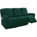 housse canapé velours moderne vert foncé bleu clair beige gris inclinable placesversible machine