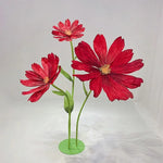 fleurs artificielles papier grandes marguerites décoration mariage anniversaire événements transparentes moderne minimaliste