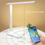 lampe pliable moderne rechargeable 6000mAh blanc ABS flux lumineux 2000 82000 interrupteur tactile ans