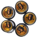 adaptateurs ampoules e27 noirs modernes vis fixation pack piècesABS