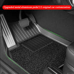 tapis sol voiture noir anti dérapant doux moderne
