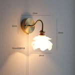 lampe murale moderne or blanc rayures verticales ampoules led cordon doré fixations vis 220v