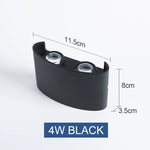 lampe murale led moderne noire éclairage quotidien toucher marche arrêt cuisine chambre salon étude
