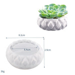 moules silicone pots fleurs diy craft release facile modernes grises blanches