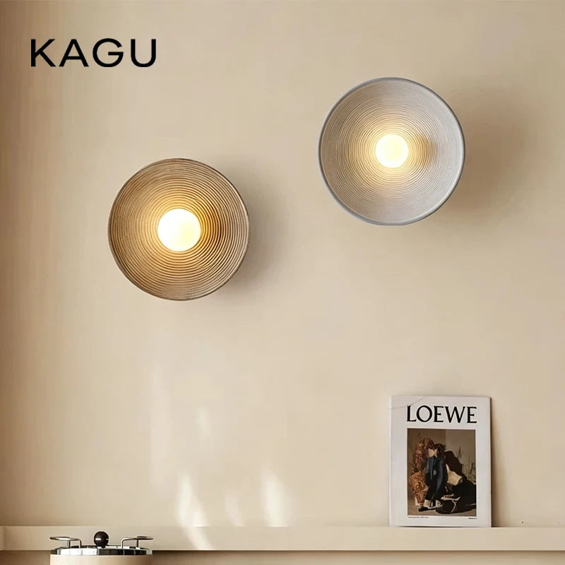lampe murale led texturée minimaliste bohème éclairage mural chambre coucher