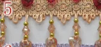 ruban decoratif dentelle coeurs 14 couleurs 6.5cm largeur mariage decoration elegante