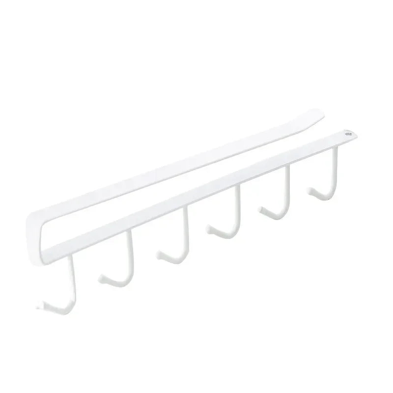 porte sacs porte mugs clips rangement mural blanc moderne armoire organisation chambre.storageHooks
