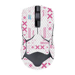 souris gamer antidérapante adhésive caoutchouc graphique moderne noir rouge bleu