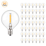 ampoule led globe transparent vintage filament doré e12 blanc chaud 2700kextérieurintérieur