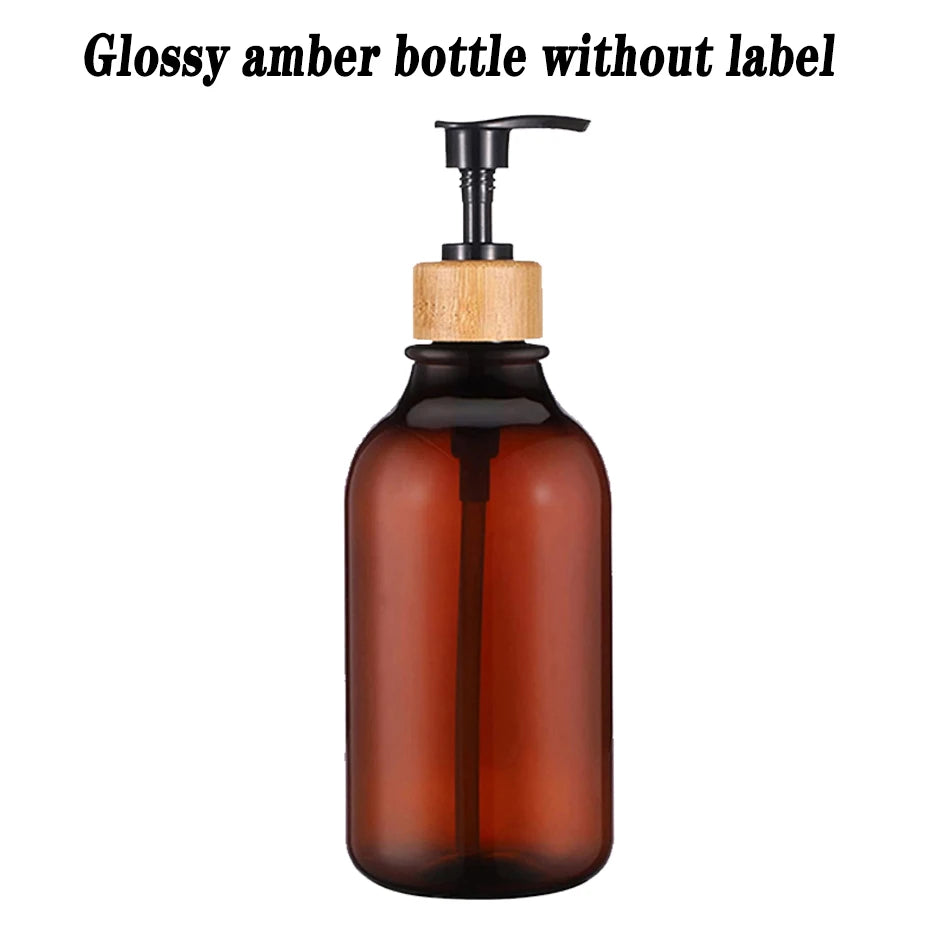 distributeur savon liquide cuisine pompe bois bouteille blanche noire vaisselle mains pot verre
