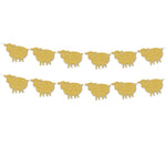 guirlande mouton motif kaaba lune décoration enfantine festivités anniversaire mariage İslam festive