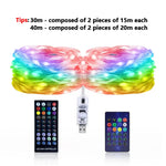 Guirlande LED RGB avec application smartphone