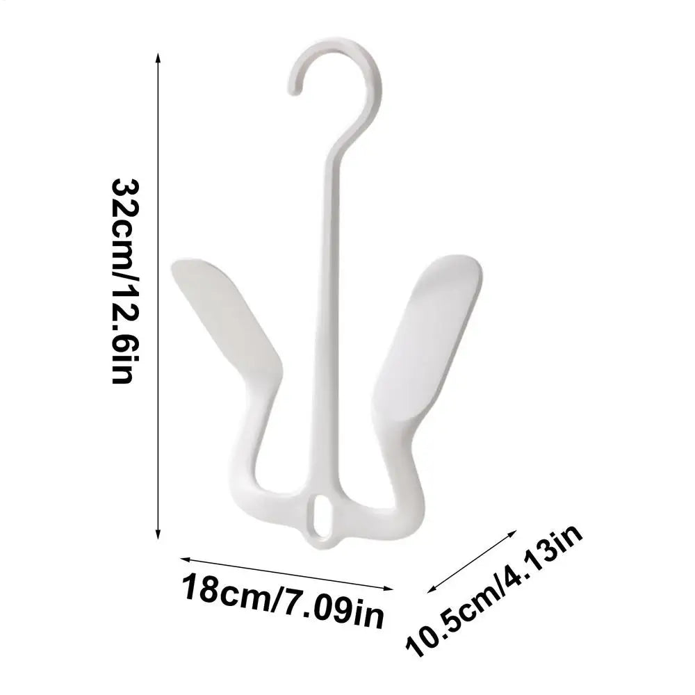 porte souliers moderne minimaliste plastique blanc beige accueil