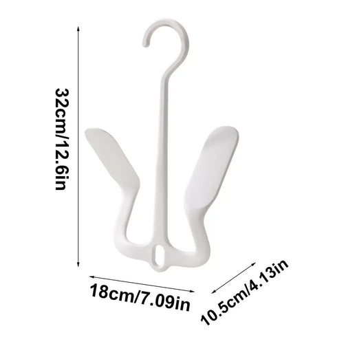 porte souliers moderne minimaliste plastique blanc beige accueil