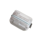 sac main vert maille moderne fermeture eclaire rangement chargeur cable boite données