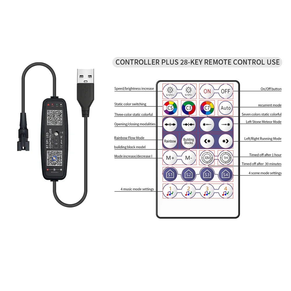 guirlande led multicolore 30 60 leds boules sphériques modernes extérieures