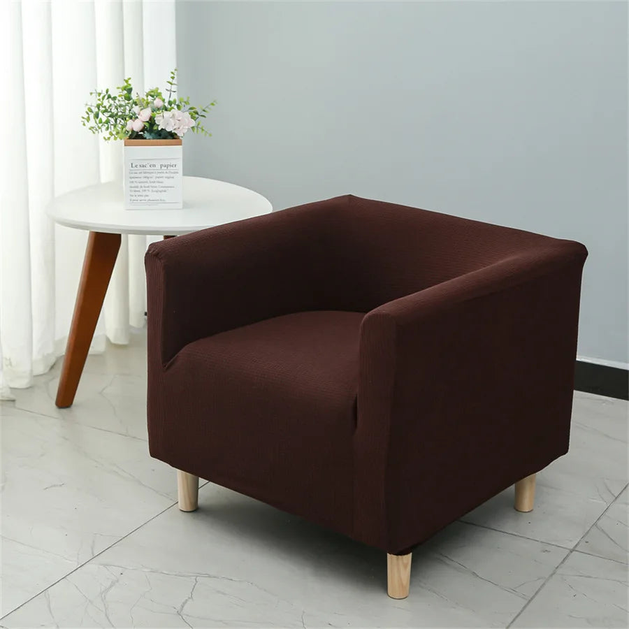 housse canapé fauteuil polyester moderne motif petits points couleurs vert foncé blanc bleu marine
