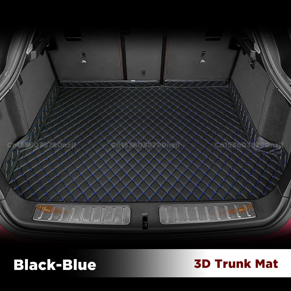 tapis sol coffre cuir mercedes benz ml w164 2008 2011 luxe noir