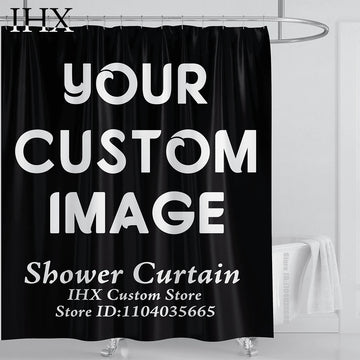 rideau douche imperméable polyester motif marbre moderne crochets salle bain