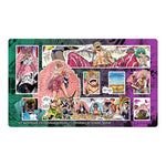 tapis souris anime personnages combats dialogues rouge noir violet marron illustrations opaques