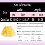 Jupe tutu lumineuse LED bleu rouge blanc moderne festive femme carnaval