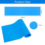tapis antidérapant bleu diamanté piscine protection sol fond marin opalescent