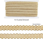 ruban decoratif doré rayures horizontales texture tissée classique élégant adhésif 15mm largeur opacité ciseaux
