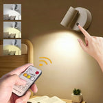 lampe murale led rechargeable aimant magnétique tactile beige noir moderne minimaliste