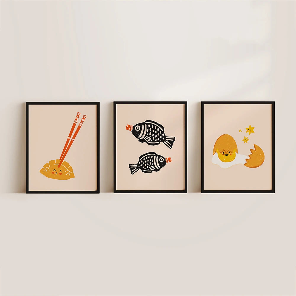 Détail de l'impression haute définition de l'affiche murale culinaire