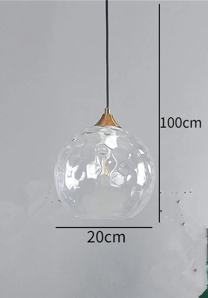 Suspension lumineuse moderne bleu clair vert foncé texture ondulée élégante chambre salon