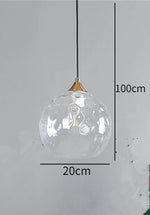 Suspension lumineuse moderne bleu clair vert foncé texture ondulée élégante chambre salon