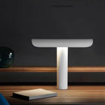 lampe table moderne cuivre blanc doré interrupteur bouton lumière led étude chambre