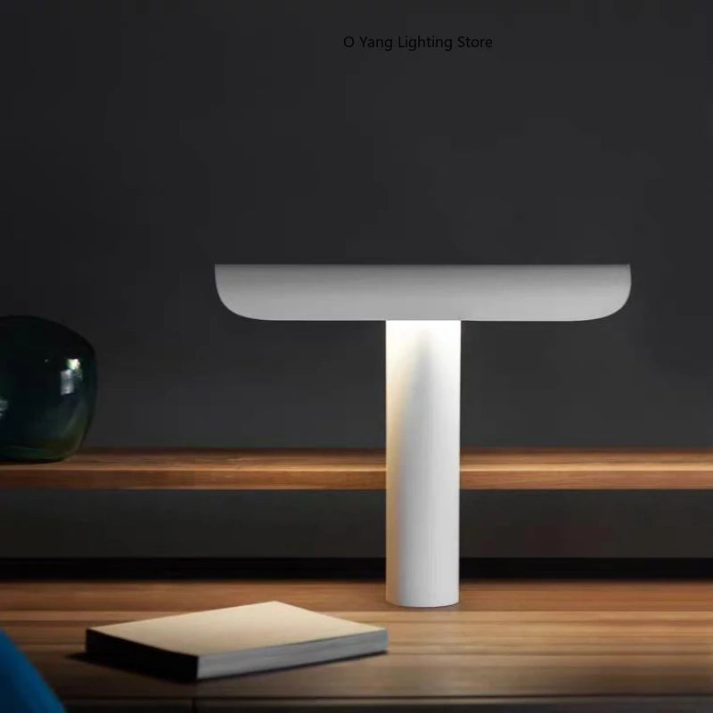 lampe table moderne cuivre blanc doré interrupteur bouton lumière led étude chambre
