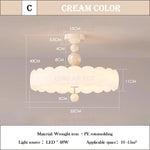 lampe suspendue rose clair nuage texture minimaliste vis fixation base abatjour ampoule led chambre
