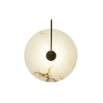 lampe murale moderne blanc veines dorées minimaliste cuisine chambre entrée salle manger