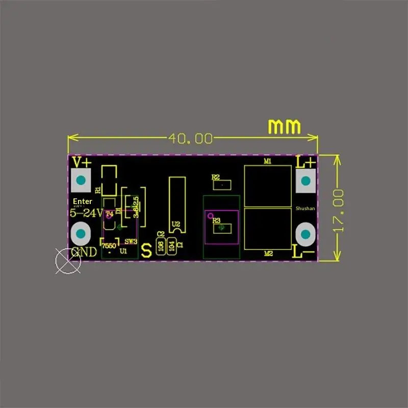 circuits electroniques integres noir composants transistors led boutons rouges standard hc90n03m r1 r2 c1