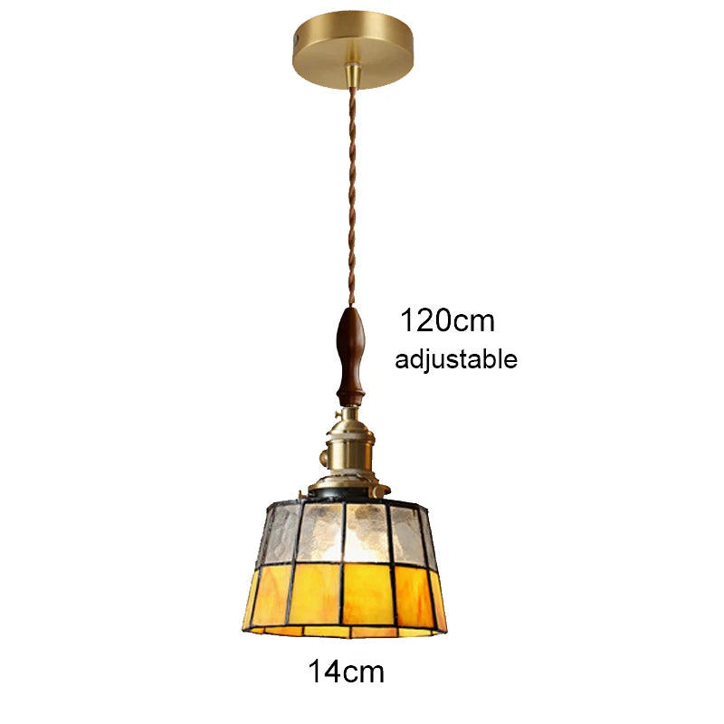 lampe murale vintage tiffany abat jour papillon vert jaune blanc doré