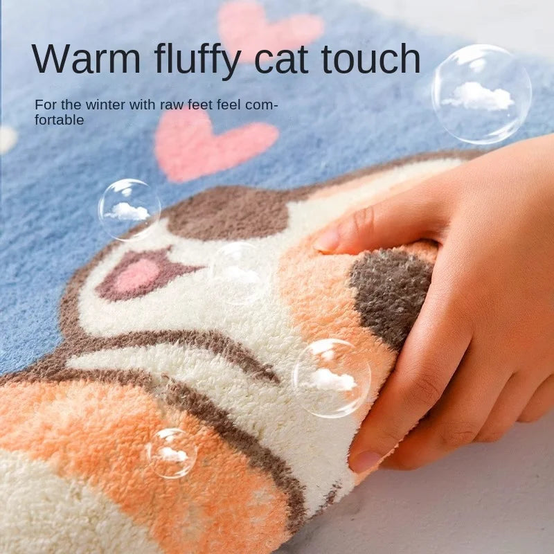 tapis panda dessin animé antidérapant moderne salon salle bain cuisine extérieur absorbant lavable enfants