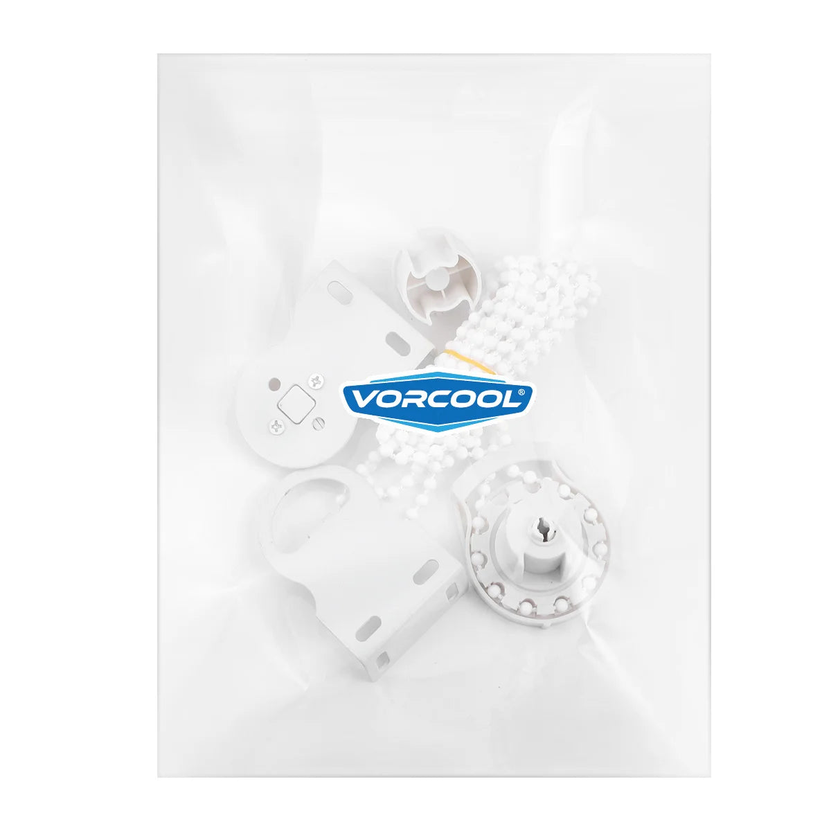 rideau blancs modernes stores enroulables solides clips métalliques tige fixation 3m