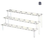 présentoir transparent multi niveaux rangement cônes gaufres douceurs pâtisserie étagères transparentes supports pâtissiersTrapendoisRAL