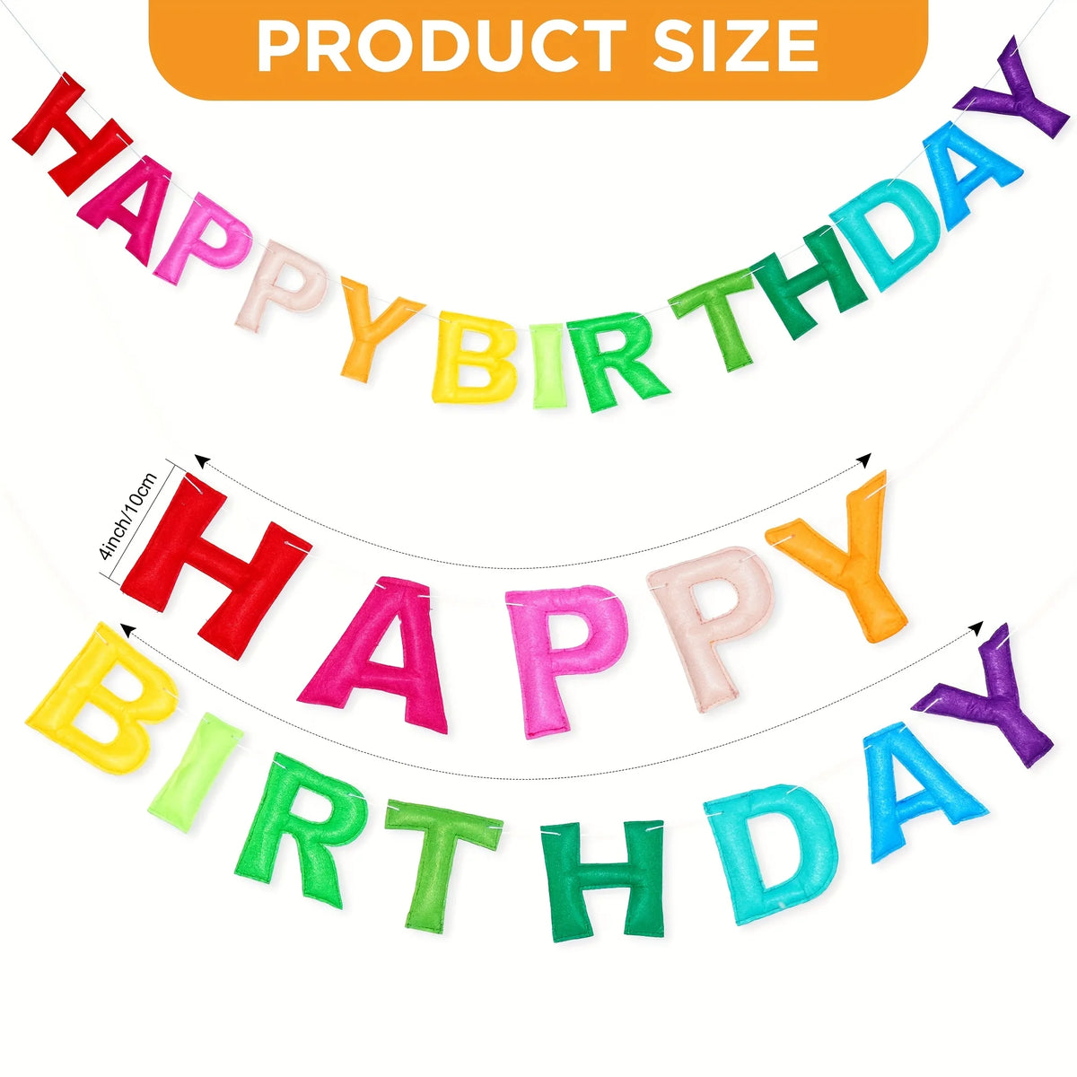 décoration anniversaire guirlande happy birthday fanions multicolores pompons festifs table cupcakes